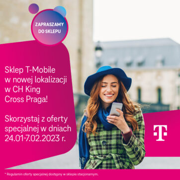 Sklep T-Mobile już przeniesiony!