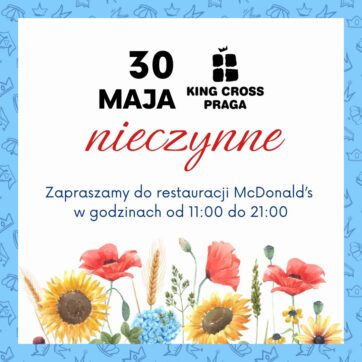 30 maja centrum handlowe będzie nie czynne