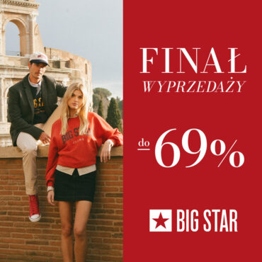 FINAL SALE SALE DO -69% W BIG STAR!
