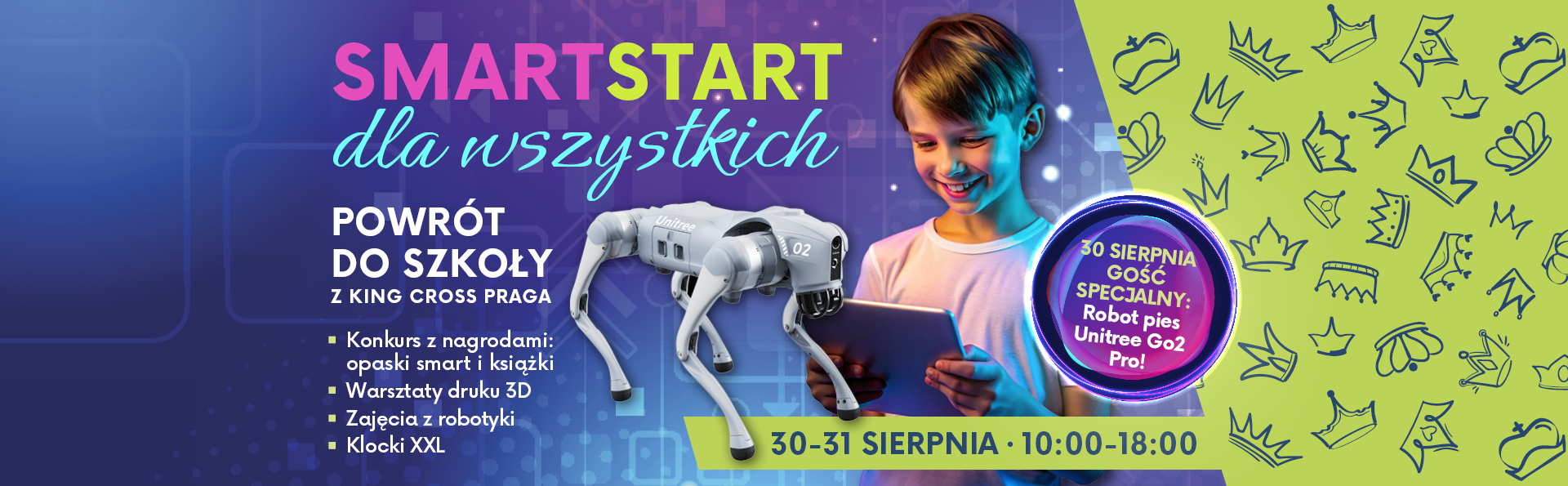 SMART powrót do szkoły z King Cross Praga!