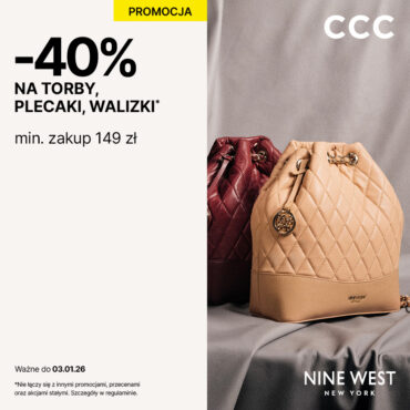 - 40% na TORBY, PLECAK, WALIZKI