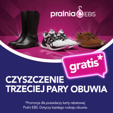 Promocja 2+1 gratis w Pralni EBS!