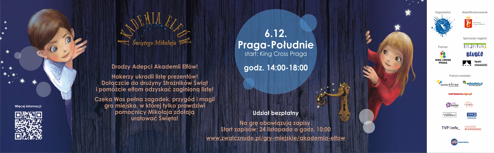 Akademia Elfów Świętego Mikołaja wraca do King Cross Praga!