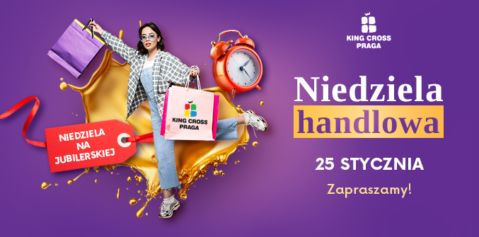 Niedziela handlowa: Zapraszamy na zakupy w najbliższą niedzielę handlową 25 stycznia.