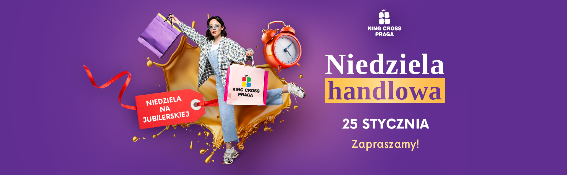 Niedziela handlowa: Zapraszamy na zakupy w najbliższą niedzielę handlową 25 stycznia.