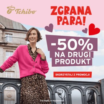 Rabat 50% na drugi produkt w Tchibo!