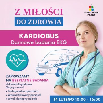 Skorzystaj z darmowych badań EKG w King Cross Praga!ð
